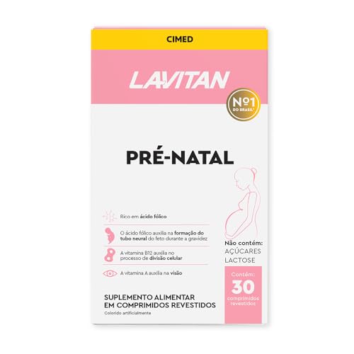 Lavitan Pré-natal Multivitamínico com 30 Comprimidos