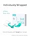 Afflatus Kids Ear Plugs for Sleeping and Small Ear Canls, Age 10-17, Comfort Earplugs for Small Ears, Sleep, Noise Reduction, Concerts, Reusable, Washable (Size S, Pairs*2)