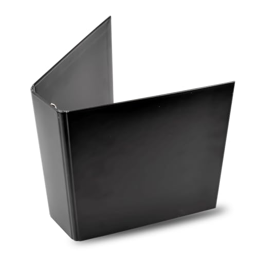Image of Tarifold 2-Ring DVD Storage Binders, Holds 25 Sleeves, Black, Pack of 4