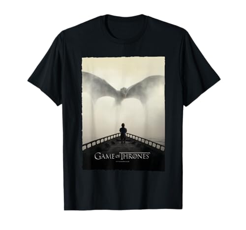 Game of Thrones Dragon on Gray T-Shirt