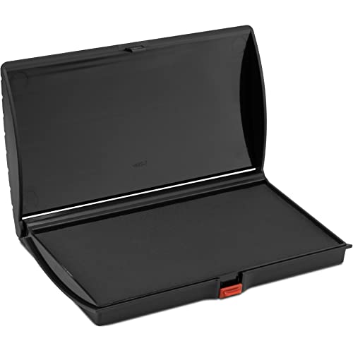 Almohadilla sello de tinta premium negro 3" por 6" para manualidades