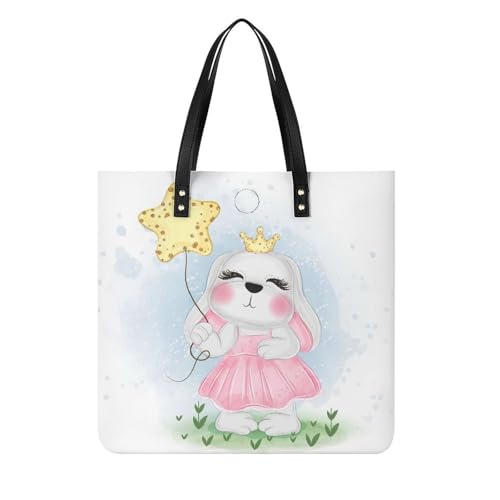 Sac à main shopper éléphant rose pour femmes grand tote bag de voyage 39x39cm