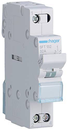 Conmut. mod., 1P,32A,común arriba,I-0-II