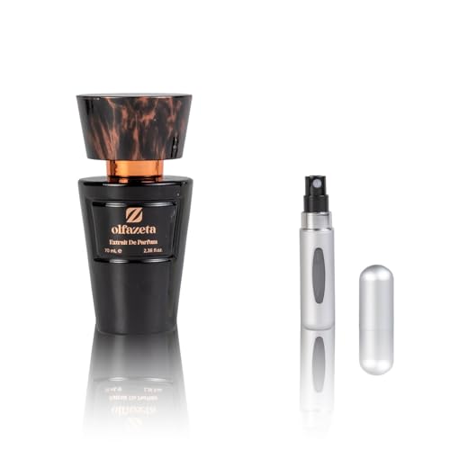 Olfazeta 001 – Parfum Homme 70 ml · Extrait 30% longue tenue · Fraîcheur menthe & mandarine · Notes épicées aromatiques