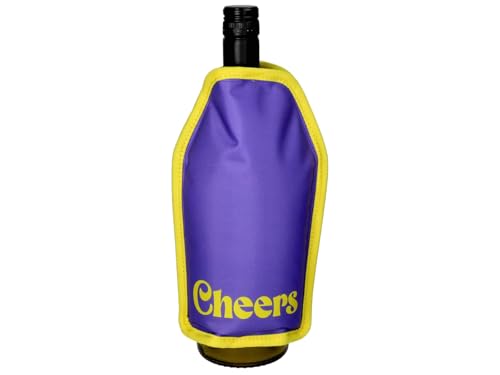 Giftcompany Froid Kühlmanschette Cheers My dears! lila/gelb 23,5cm