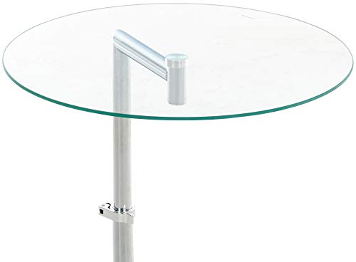 Tavolo Da Pranzo Rotondo 60 Cm In Legno Bianco Opaco - Tulipano
