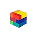 PLAYABLE ART Cube - Rainbow, Compact Packaging