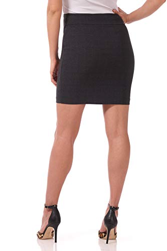 Image of Rekucci Women's Ease Into Comfort Above The Knee Stretch Pencil Skirt