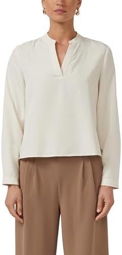 s.Oliver Modal-Bluse mit Tunika-Ausschnitt