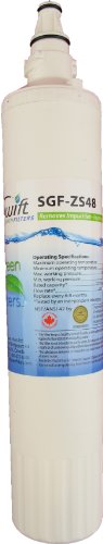 Swift Green Filters (1 Pack) Swift Sgf-Zs48 Refrigerator Water Filter, 2-1/2 In Dia X 13-1/4 In L, 0.5 Μm, 1-Pack #TOP1
