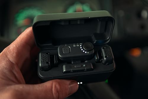 Image of GoPro Wireless Mic Complete Kit (2 TX, 2 RX, Charging Case) - for GoPro /Camera /iPhone /Android, Ultra-Compact, Noise Reduction, Gain Control, Vlogging