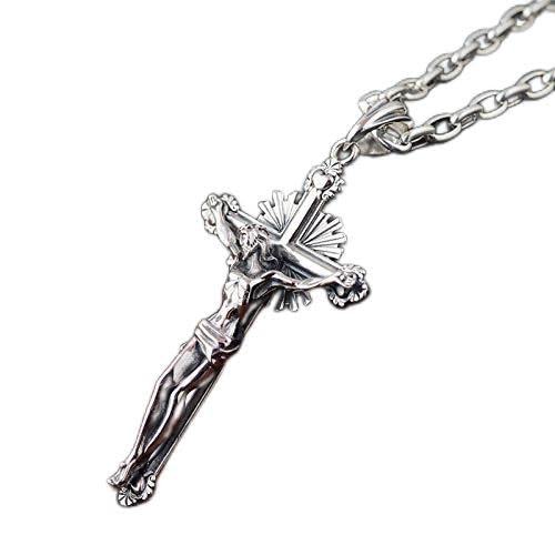 Collier croix argent S925 hypoallergénique bijoux à la mode