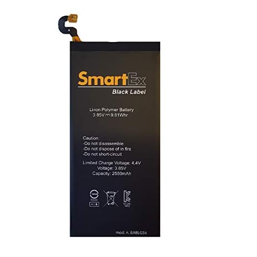Smartex® Black Label Batteri kompatibel med Samsung Galaxy S6 (EB-BG920ABE)