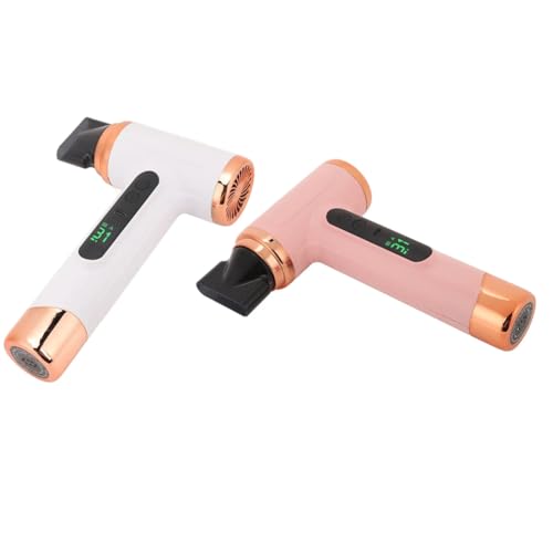 Sèche-cheveux USB blanc pour voyage avec poignée ergonomique