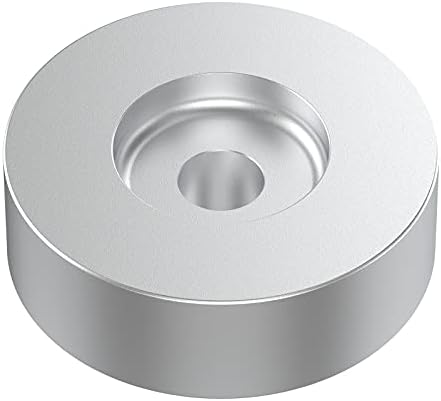 45 Rpm Adapter for 7 Inch Vinyl Discs Record Dome Adapter, for Vinyl Player Turntables, Aluminum Alloy,Silver
