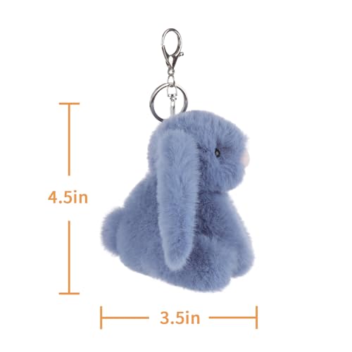 Image of Apricot Lamb Cute Toys Plush Rabbit Stuffed Animal Soft for Kids Bag, Purse, Backpack, Handbag (4.7 Inches)