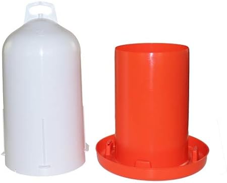 Stükerjürgen Doppelzylinder-Tränke 12l Leuchtorange : Amazon.de ...