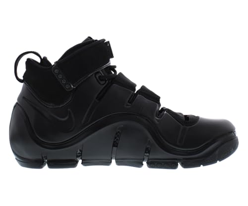 Image of Zoom Anthracite LeBron IV Men's Basketball Shoes (Black) by Nike