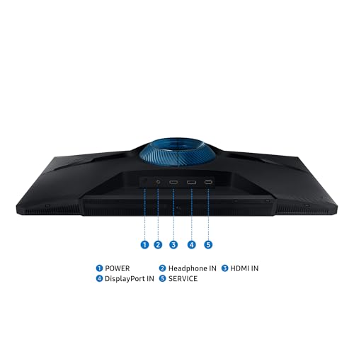 Samsung Odyssey G30D Full HD Gaming Monitor, 27 Zoll, Bildschirm mit VA-Panel, 1.920 x 1.080 Pixel, Bildwiederholrate 180 Hz, Reaktionszeit 1 ms (MPRT), AMD FreeSync, HDR10, LS27DG300EUXEN