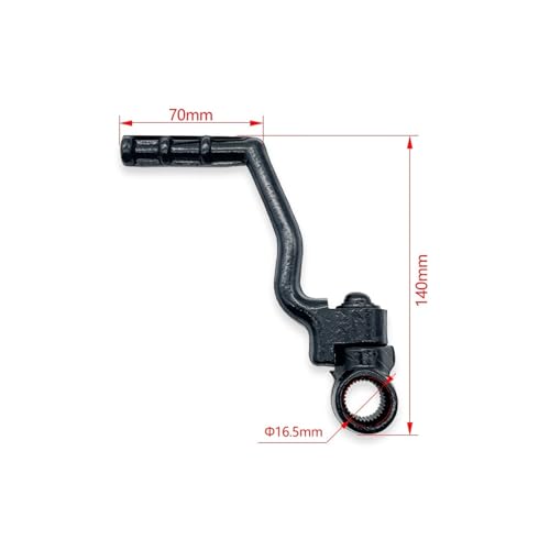 Levier de démarrage moto DT230 en acier robuste pour motocross 250cc