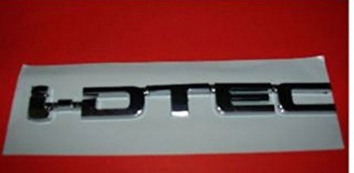 i-DTEC 3D Chrome Plated Emblem Logo Decal for Car/SUV/Sedan/Automobiles