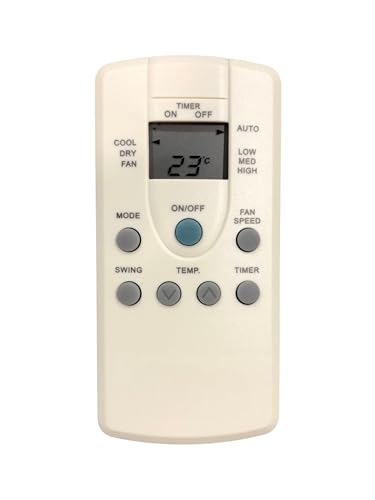 Image of Upix AC Remote No. 167 (No Backlight), Compatible /Replacement for Carrier AC Remote Control (Exactly Same Remote Will Only Work)