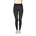 Rejuva 15-20 mmHg Graduated Compression Leggings, Womens Footless Support Tights