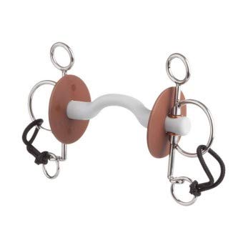 Kavalkade BERIS Pelham mit Zungenbogenstange und kurzen Anzügen, 13 cm, hard