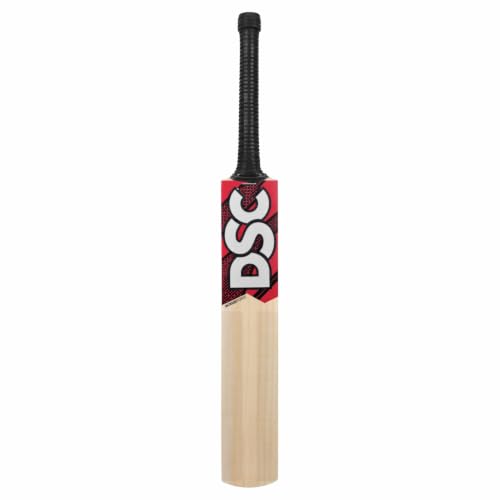 Dsc Intense Force Kashmir Willow Cricket Bat For Leather Ball |Size-1 | Light Weight | Free Cover|