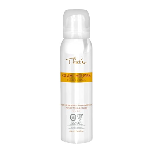 That'so Glam Body Tanning Mousse, Sun Make-Up, Self Tanning (1 x 150 ml), bronze