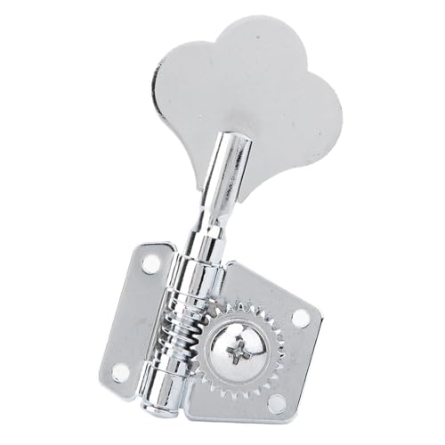 Tuner, Plated with ChromeNickel Tuning Tool, Not Easy to Damage for Bass Guitar (Use left row) (For right row)