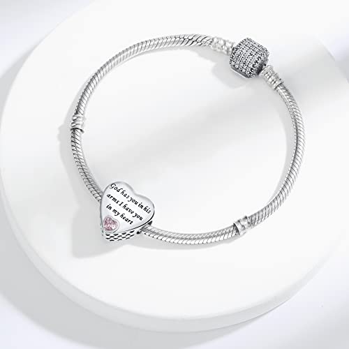 925 Sterling Silver Charms Fit Pandora Charms Bracelet I Love You to Infinity and Beyond Fit Wife Mother's Day Christmas Birthday Gift4