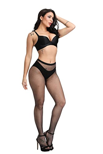 High Waisted Fishnet Stockings For Women - Trendy Sexy Mesh Fishnet Stockings3