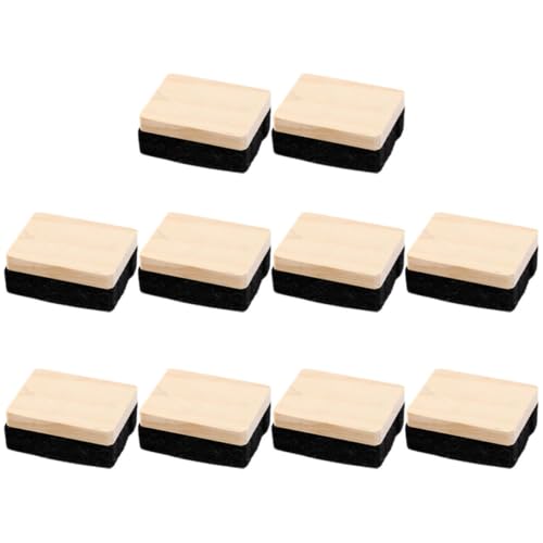 Mini borradores de pizarra de madera ideales para dar clases y organizar reuniones