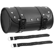 Handlebar Bag Motorcycle Front Fork Bag Tool Storage Pouch Universal Fit for Harley Sportster Softail Yamaha Kawasaki Suzuki Bicycle