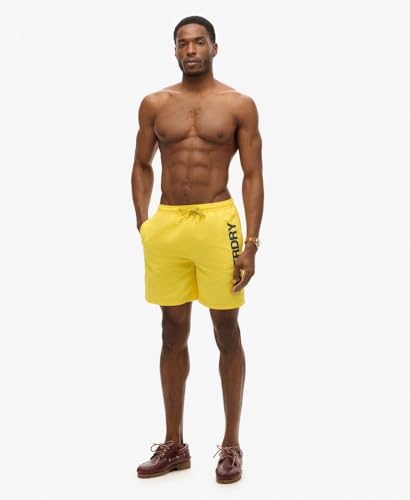 Short de bain recyclé à motif longueur Superdry - vue 5