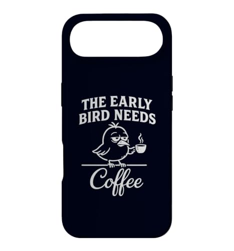 The Early Bird Needs Coffee �ʔ��� ���̐l ���[���A ���p �X�}�z�P�[�X iPhone Air �p