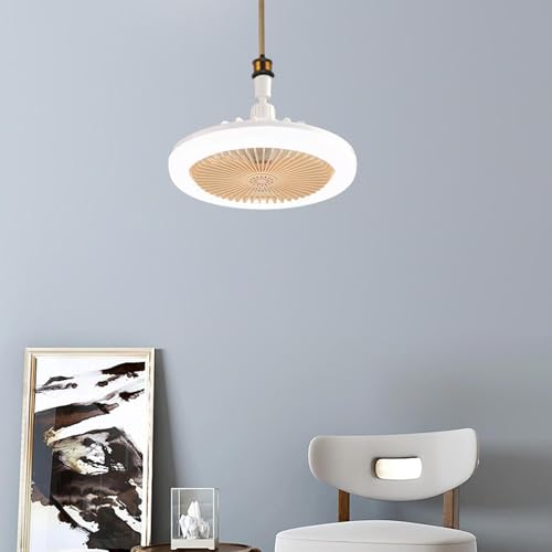 Plafonniers ventilateur de plafond à lumière LED avec ventilation silencieuse - 3