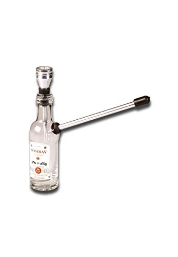 Bong-discount Pipe à eau en verre Transparent 15 cm