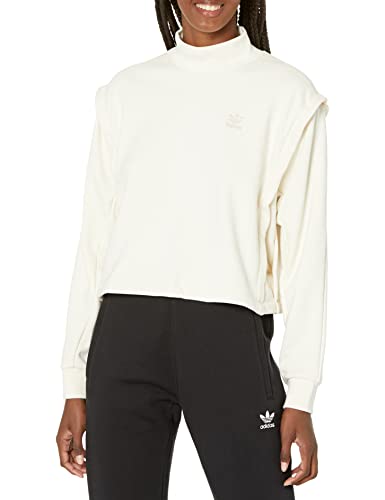 adidas Originals Women's Adicolor Clean Classics Half Zip Sweatshirt