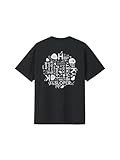 [ザ・ノース・フェイス] 半袖 カットソー Tシャツ S/S TNF Monkey Magic Tee ブラック L