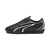 PUMA Herren Vitoria TT Fussballschuh, Black White, 43 EU