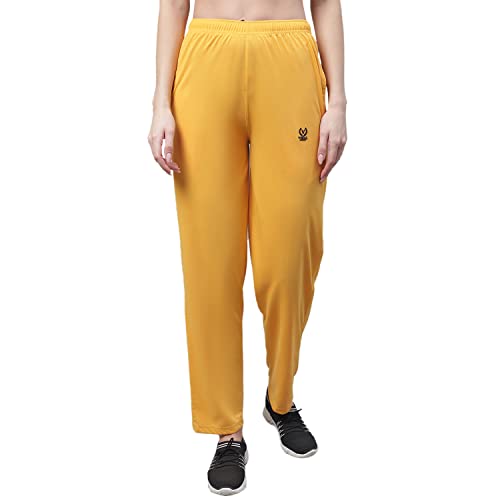 Image of Mack Jonney Regular fit Cotton Trackpant for Women (Pack of 3)-D10 YEL L.Gry BLU 003-P