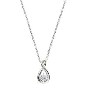 [VAヴァンドーム青山] キュービックジルコニア(CZ) シルバー Ag925 ネックレス GS6N023140CZ