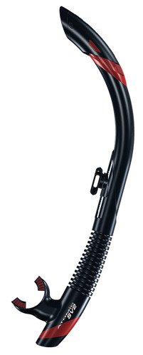 ATOMIC SV2 Semi Dry Snorkel, Black/Red