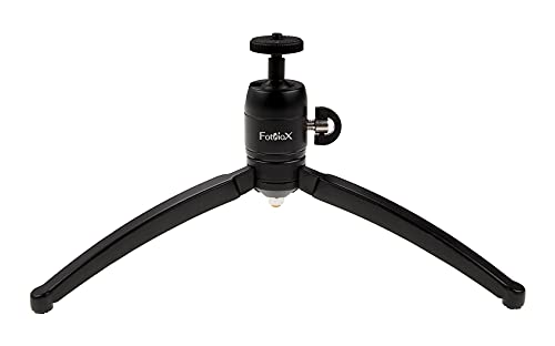 Fotodiox Pro Heavy Duty mesa arched-leg trípode – todo de metal, plegable con pan/giratorio con...