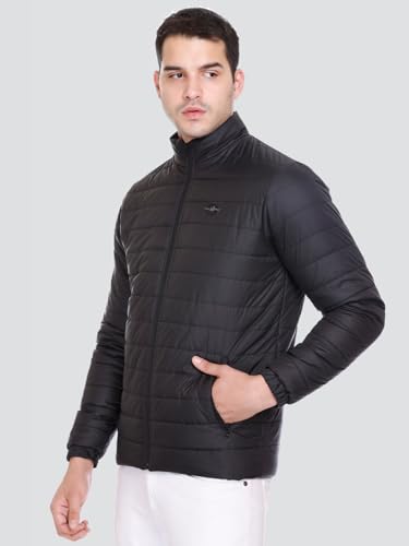 Image of RARE TIMES Men Puffer Jacket | Padded Jacket | Quilted Jacket | Trendy Winter Full Sleeve with Zipper Pocket Jacket (Pack of 1)