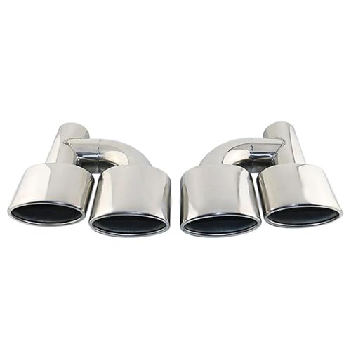 Tuyau d'échappement pour W211 W204 C63 double embout ovale 63mm