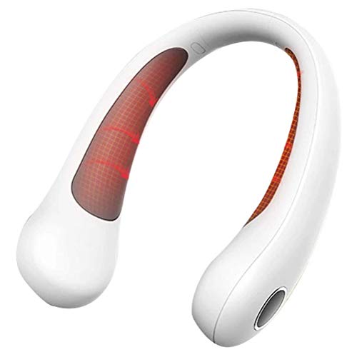 Hals hängenwärmer, 2 in 1 tragbare USB-Lade elektrischer wärmer Power Bank Winter Heizung Hals Schutz mit digitalem Display