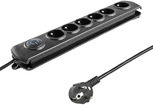 Qoltec 50111 Listwa Zasilająca 6-krotna